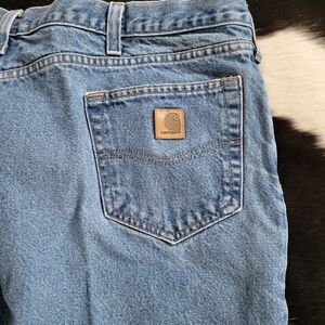 Carhartt Men's Straight Blue Jeans